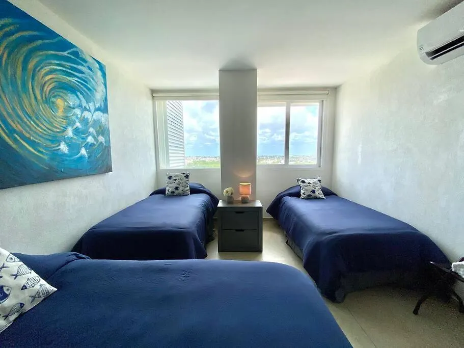 Marina Beachfront 2 Bdr By Casa Paraiso Cancún